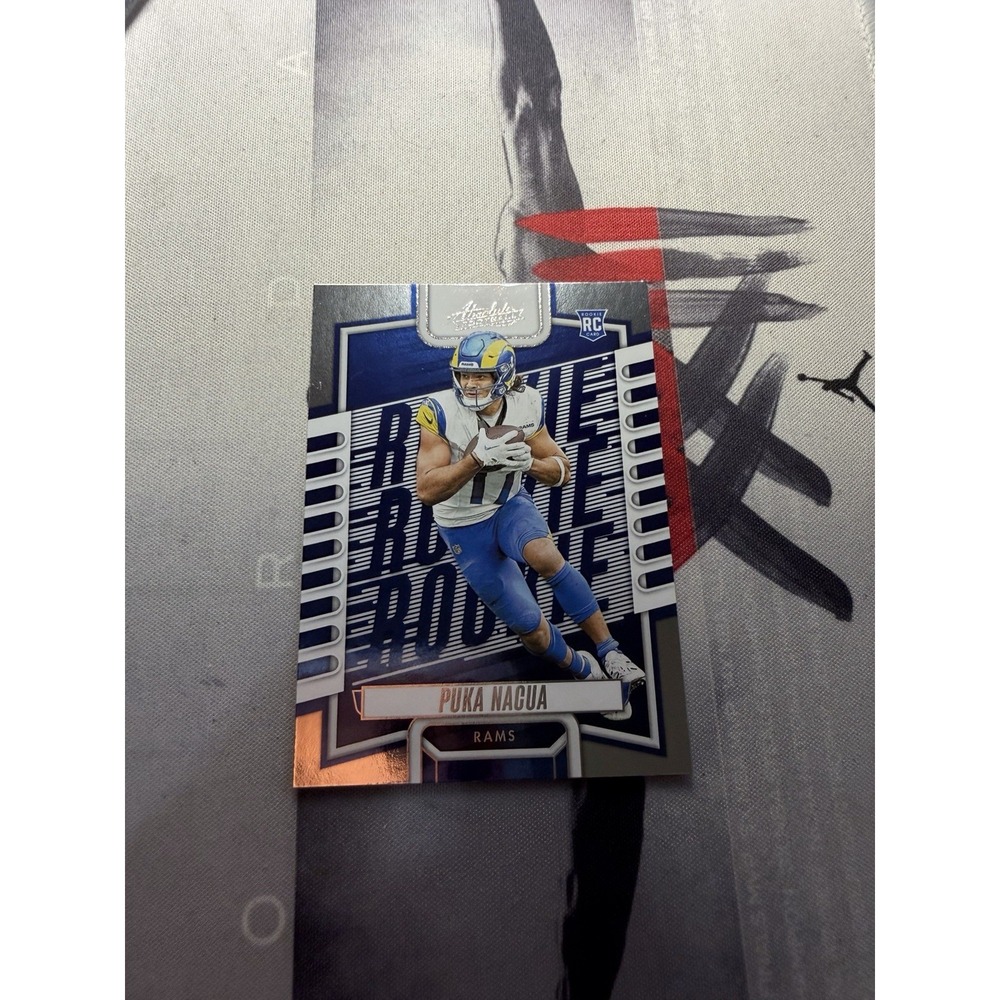 2023 Panini Absolute Football Puka Nacua Rookie Card #189 LA Rams RC